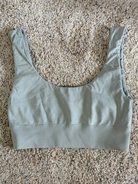 SKIMS Small Sports Bra - Slate Green